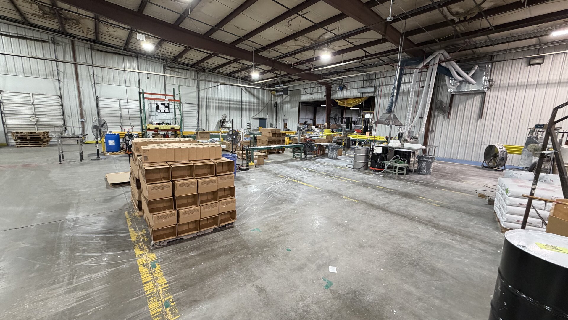 Inspection and rework in progress at the TCO facility in Corbin, Kentucky
